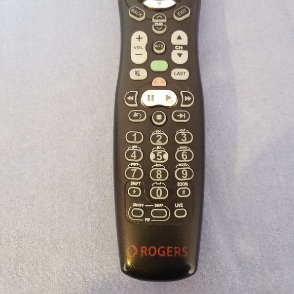 Rogers Universal Remote Control RF URC2125BC0-BX - Pre-Owned - Picture 5 of 5